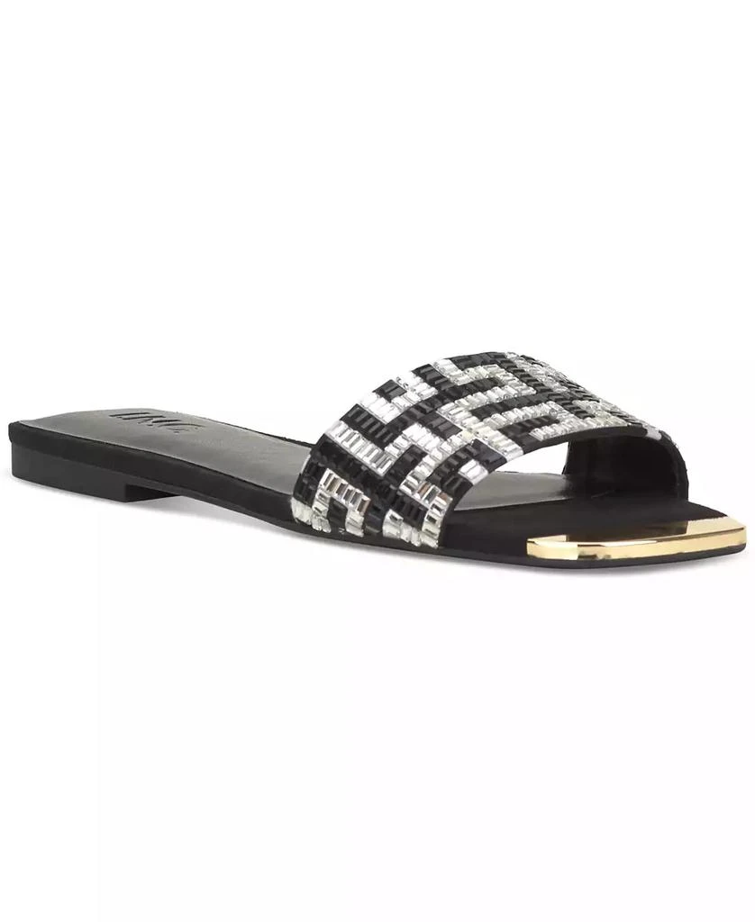 INC International Women's Pabla Slip-On Flat Sandals, Created for Macy's 1