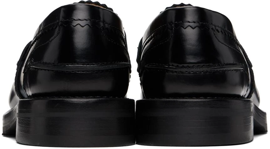 Our Legacy Black Fringed Loafers 2