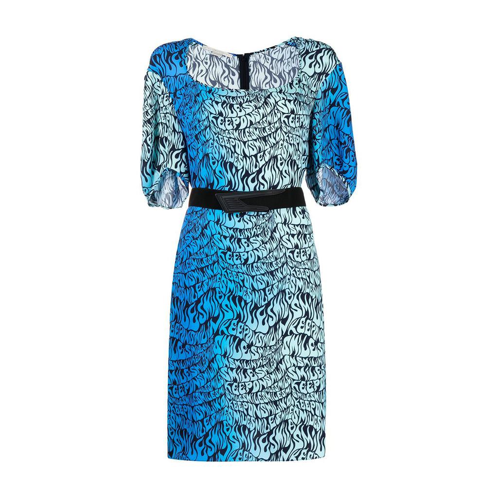 Stella McCartney Stella Mccartney Keep On Smiling Pattern Dress