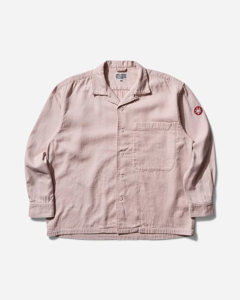 Cav Empt Men's Cotton Lpoc Open Shirt Pink 1