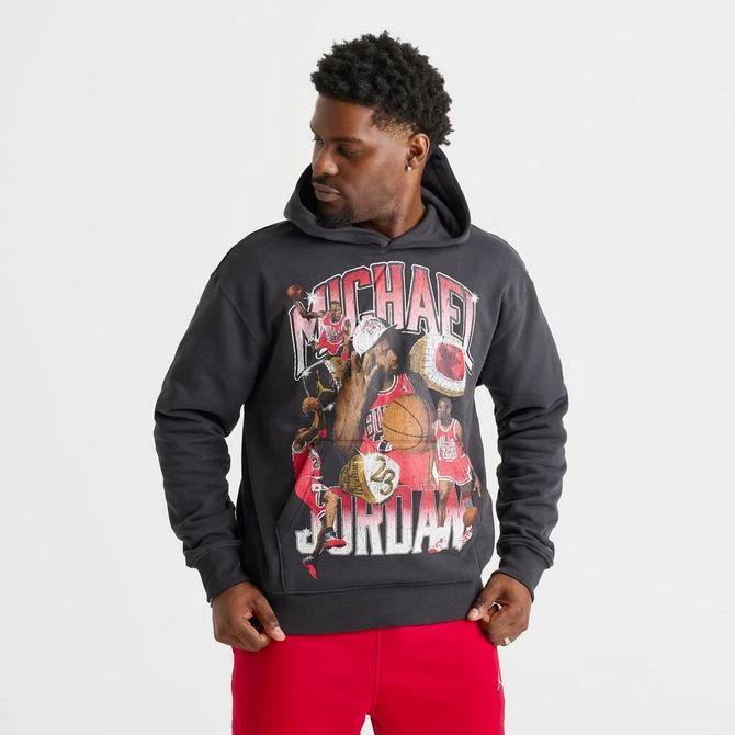 Jordan Men's Jordan Flight Essentials Photo Graphic Fleece Pullover Hoodie 3