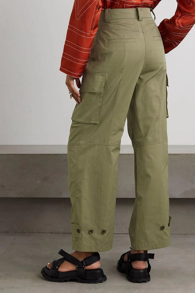 LVIR Twill wide-leg cargo pants 3