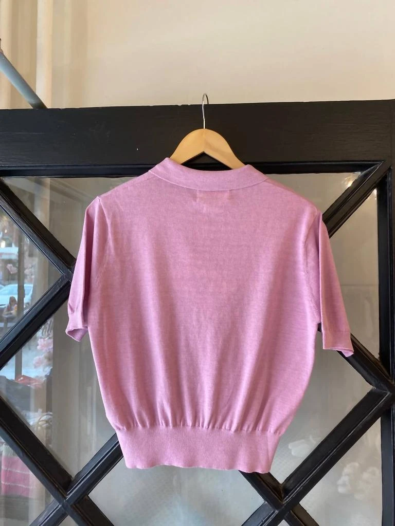 Colorush Nicola Polo Sweater In Violetta 4