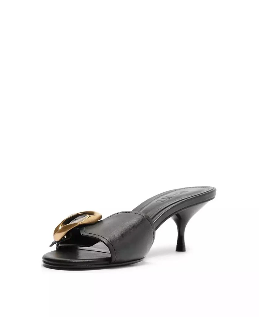 Schutz Women's Olga Kitten Heel Sandals 6