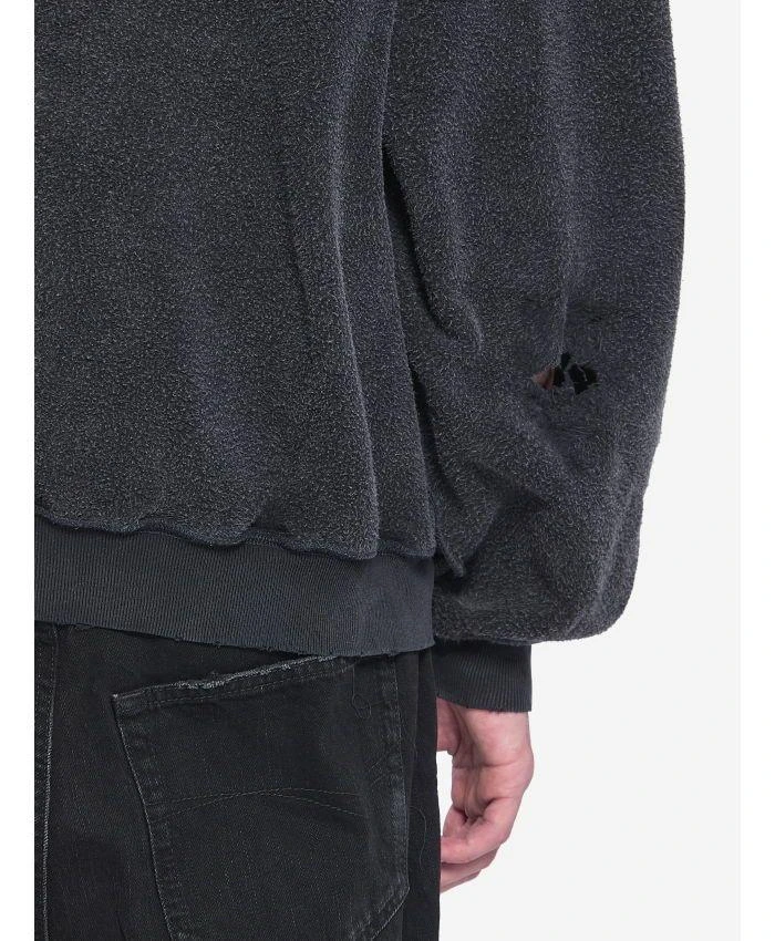Balenciaga INSIDE-OUT LARGE ZIP-UP HOODIE 5