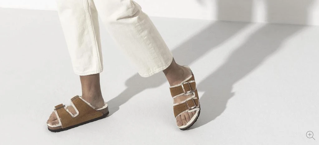 Birkenstock Birkenstock - Unisex Arizona Fur Shearling Sandal 4