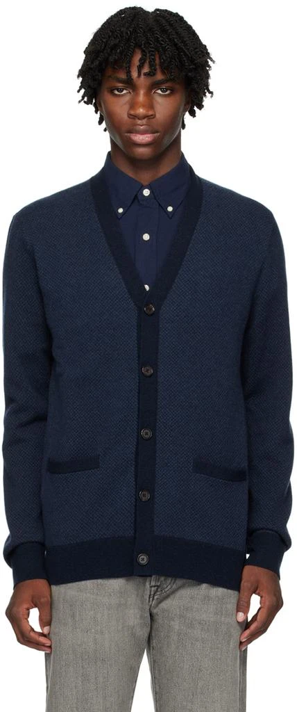 Ralph Lauren Navy Y-Neck Cardigan 1