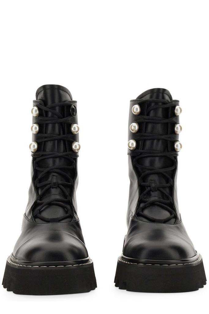Nicholas Kirkwood Nicholas Kirkwood Pearlogy Lace-Up Combat Boots