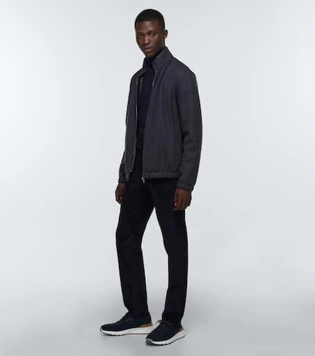 Loro Piana Cashmere zip-up sweater 2