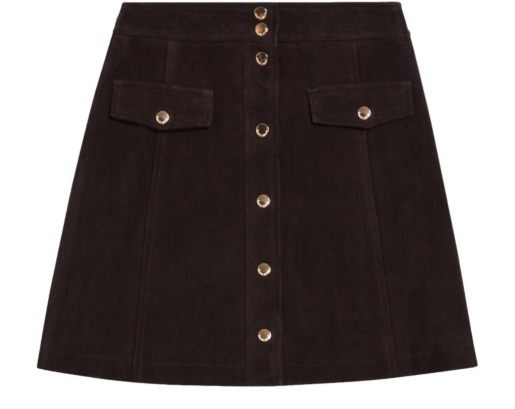 Claudie Pierlot Shortleather skirt