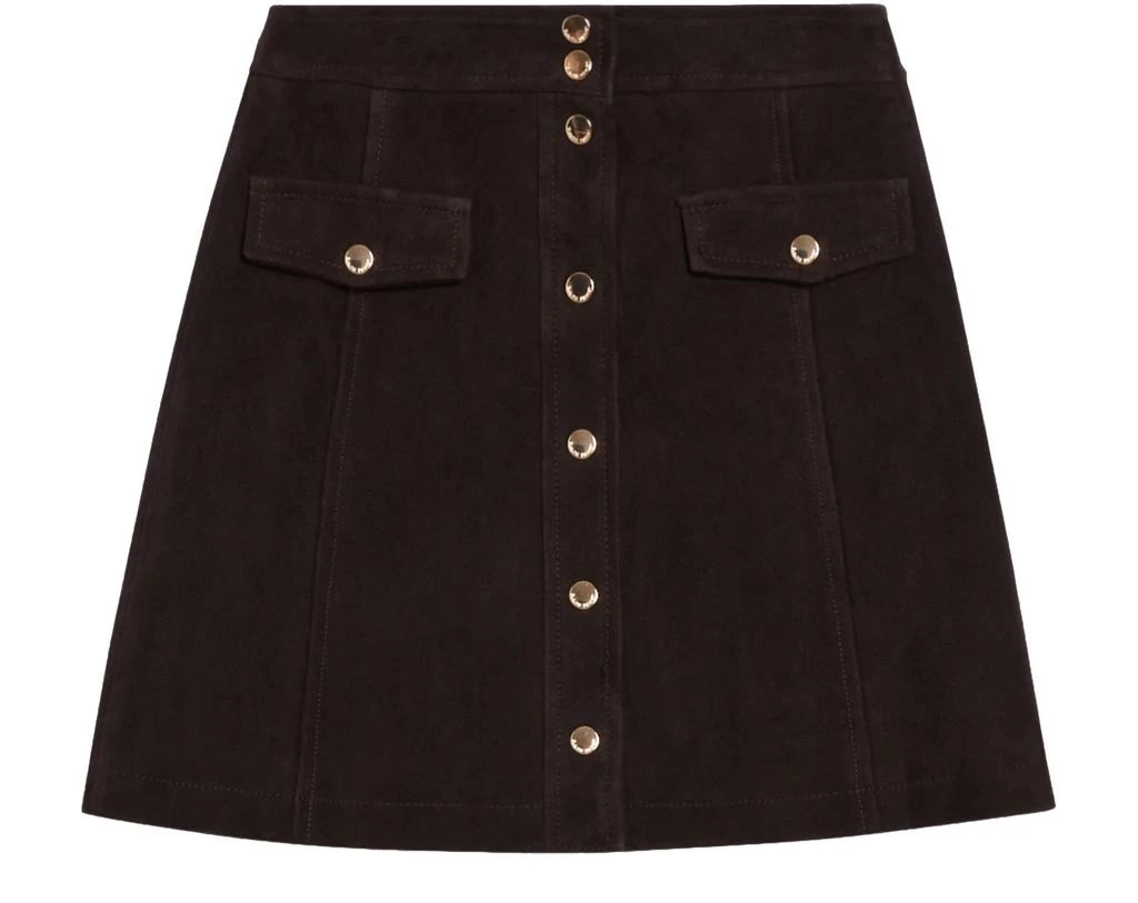 Claudie Pierlot Shortleather skirt 1