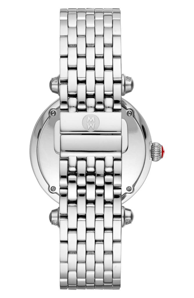 MICHELE Caber Diamond Bracelet Watch, 35mm