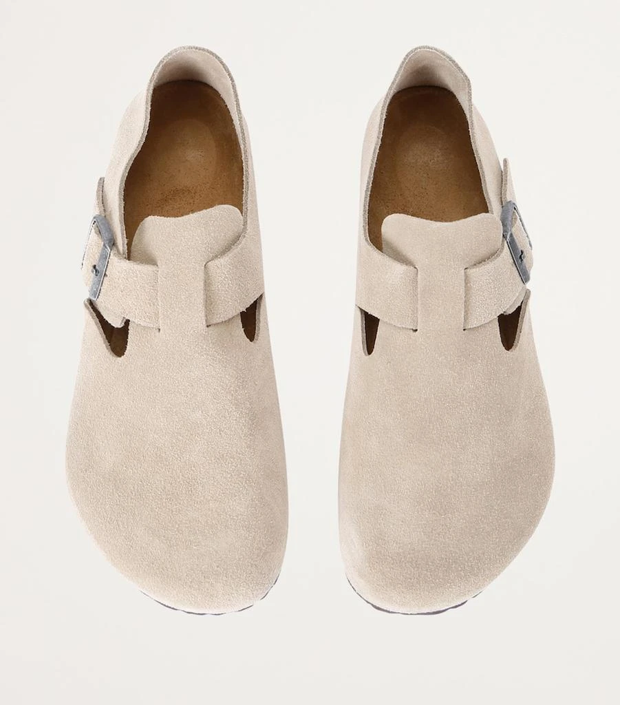 Birkenstock Suede London Clogs 4