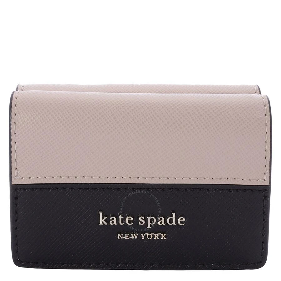 Kate Spade Mini Trifold Black Spencer Wallet 1