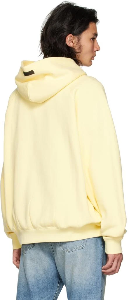 Fear of God ESSENTIALS Yellow Raglan Hoodie 3