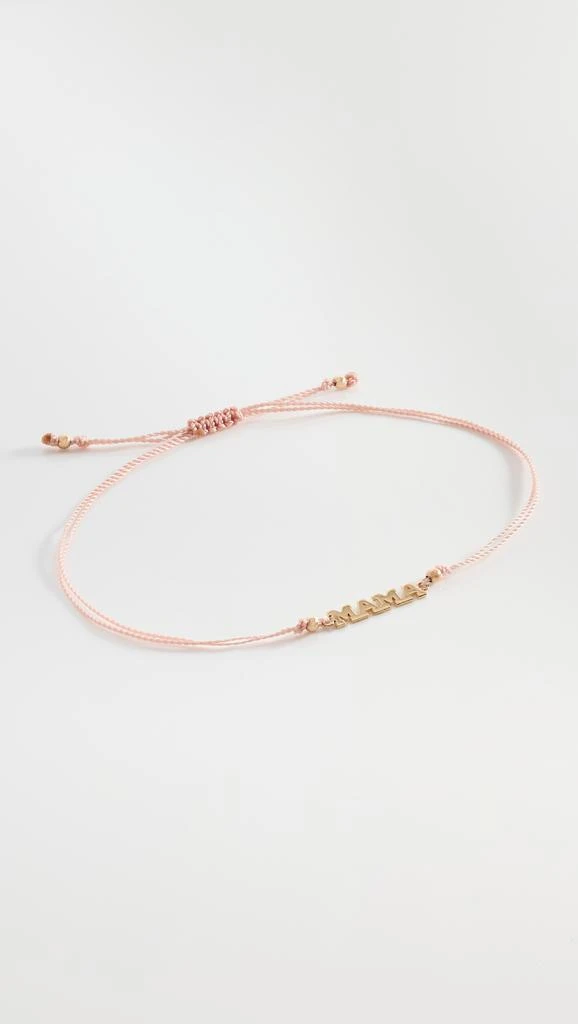 Zoe Chicco 14k Gold Mama Word Bracelet 1