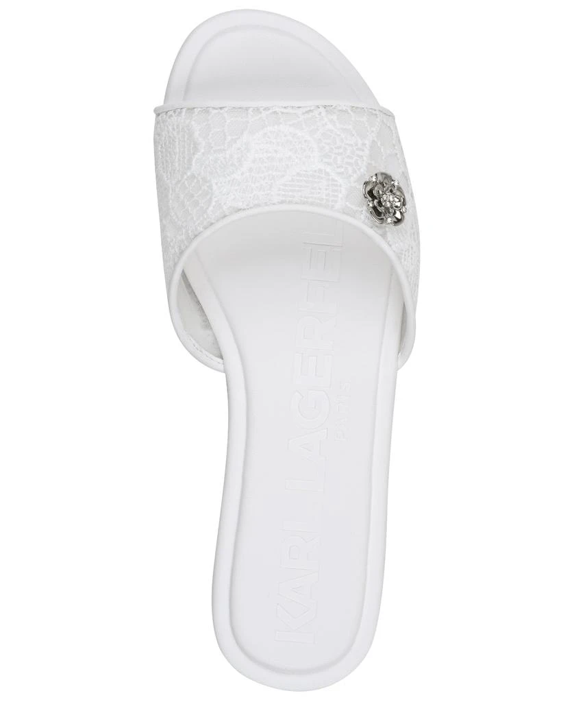 Karl Lagerfeld Paris CELIN FLORAL FLAT SLIDE 3