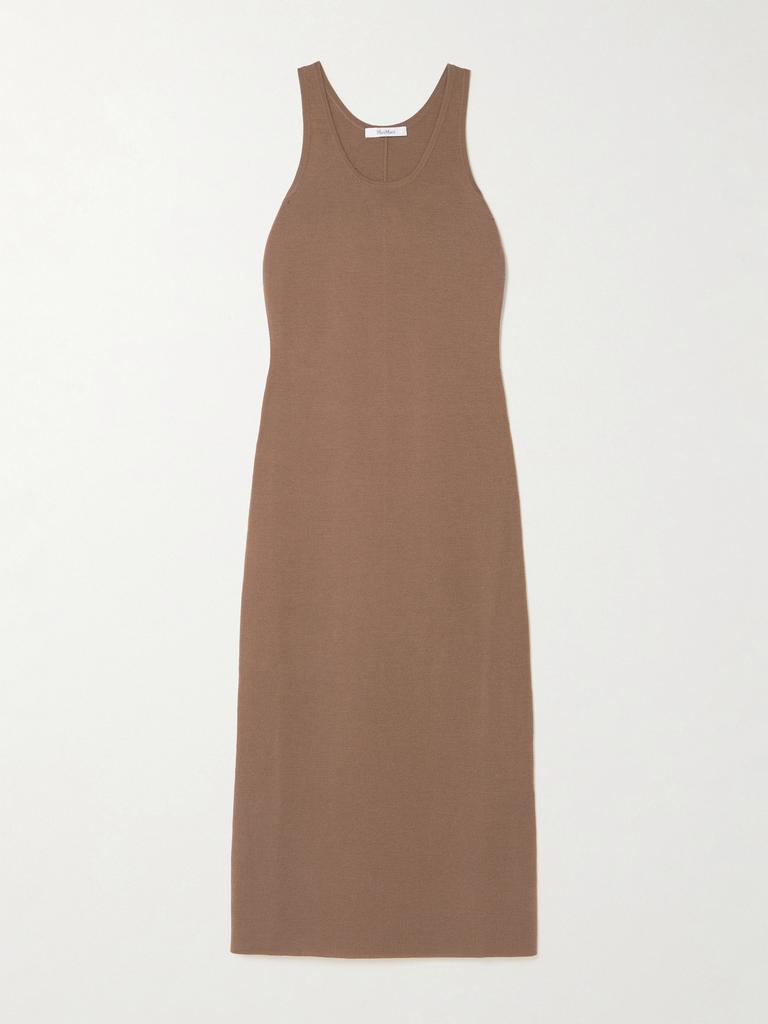 パーティードレス SPORTMAX ABADAN1234 - Fitted dress with draping SP2221075306002-b-