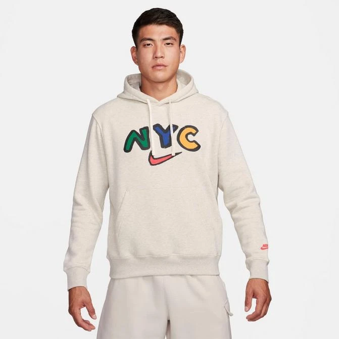 NIKE Men's Nike Sportswear Club Fleece NYC Local Pullover Hoodie 1
