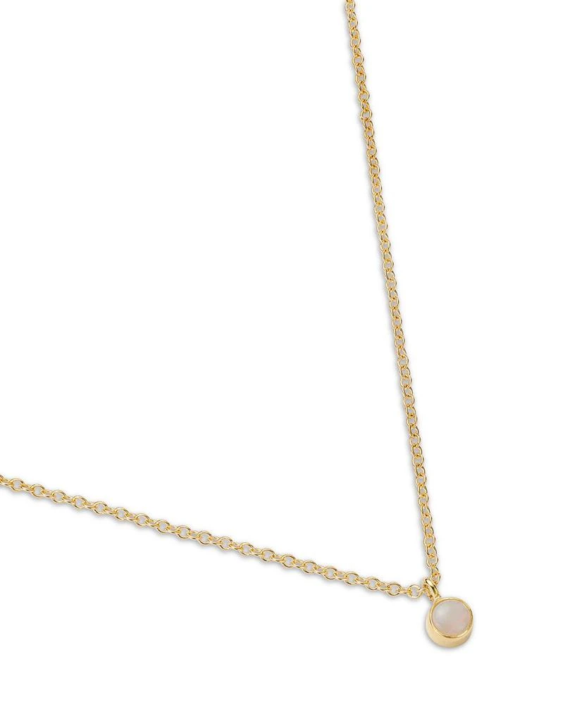 Zoe Chicco 14K Yellow Gold Opal Drop Choker Necklace, 14" 3