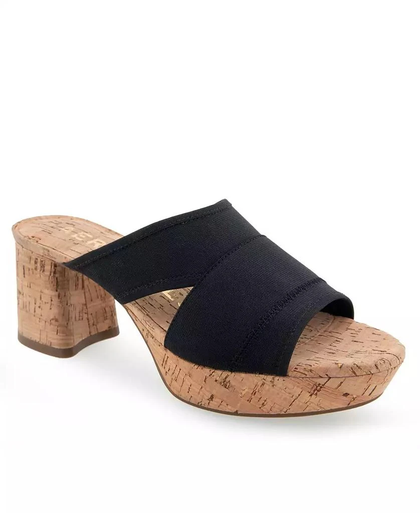 Aerosoles Women's Carma Platform Slide Sandals 1