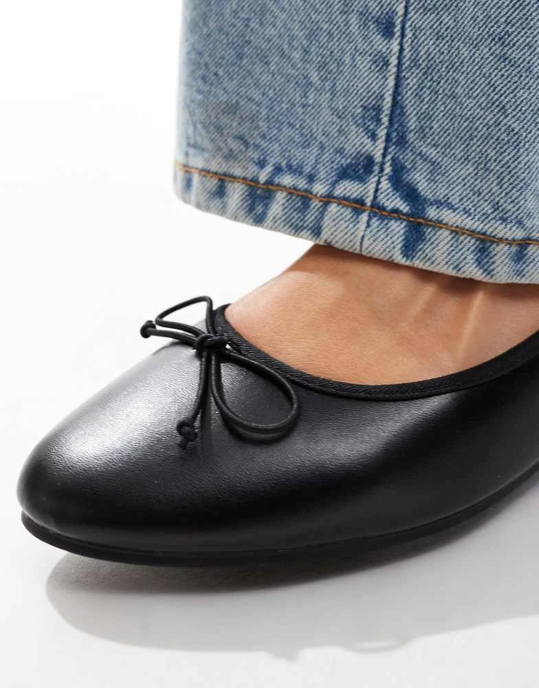 New Look New Look pu ballet flat in black 3