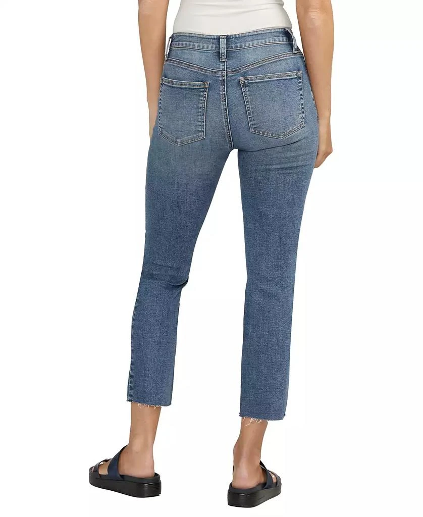 Silver Jeans Co. Women's Most Wanted Mid Rise Straight Jeans 2