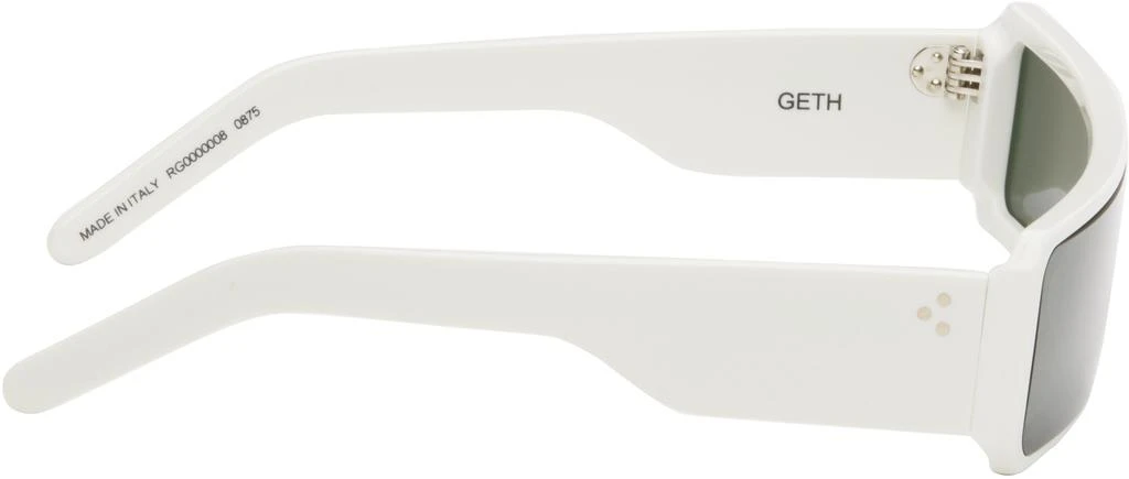 Rick Owens White Gethsemane Geth Sunglasses 2