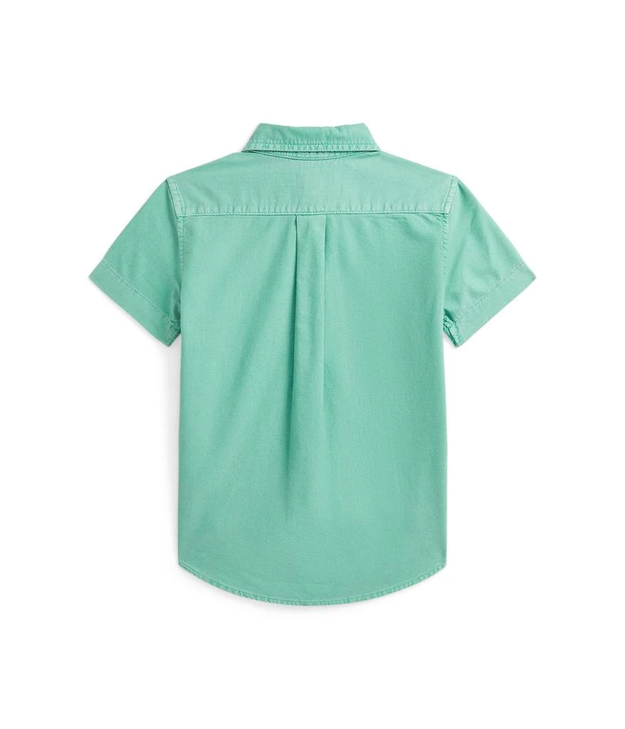 Ralph Lauren Cotton Oxford Short Sleeve Shirt (Toddler/Little Kid) 2