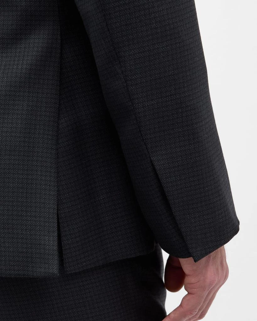 Zegna Men's City Check Wool Silk Suit 9