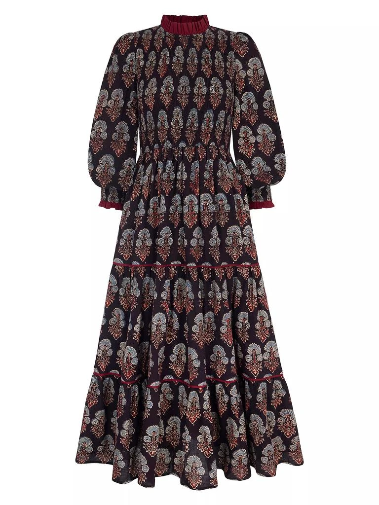 Pink City Prints Frost Buta Isabel Dress 1