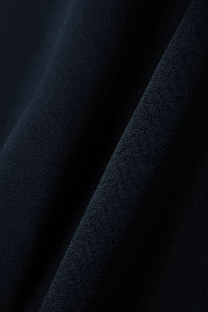 GAUCHERE Draped open-back satin maxi dress 4