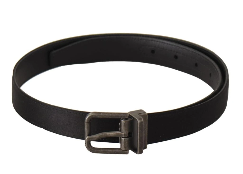 Dolce 
Gabbana Calfskin Leather Vintage Metal Buckle Women
s Belt