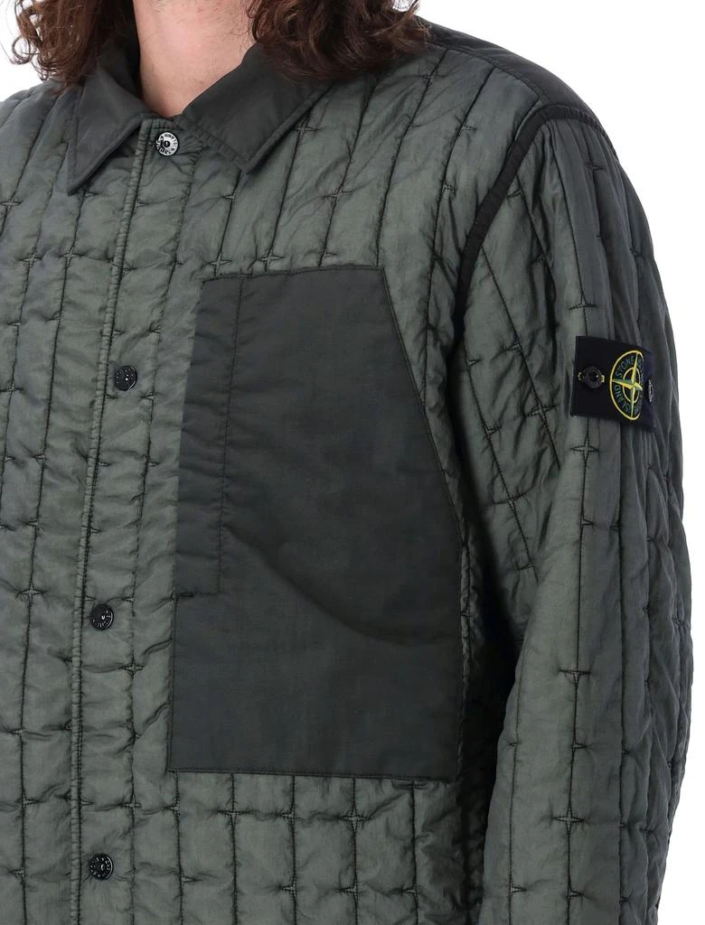 STONE ISLAND QUILTED SHIRT-JACKET 3