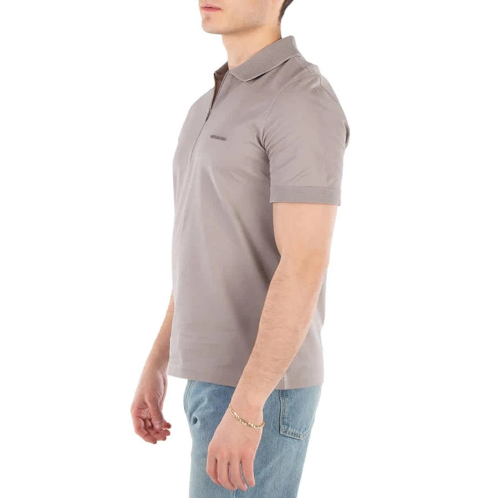 Salvatore Ferragamo Ferragamo Short Sleeved Zip Up Polo Shirt 2