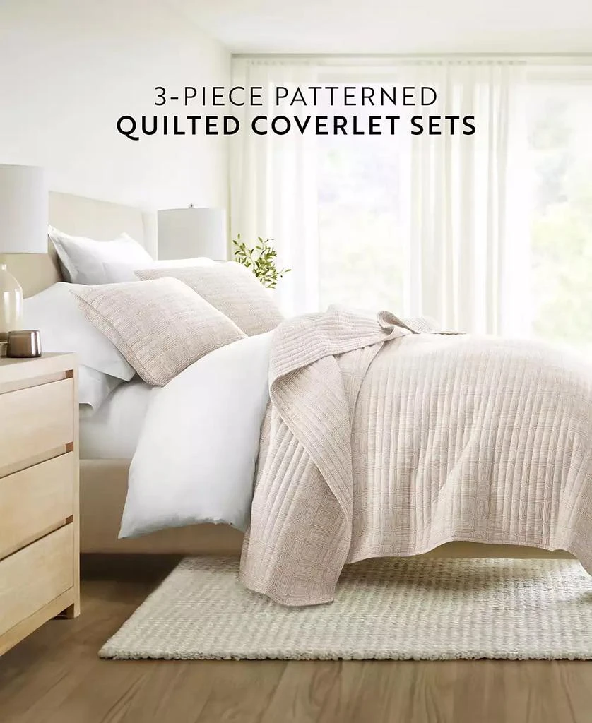 IENJOY HOME Geometric Maze Reversible 2-Pc. Quilt Set 2