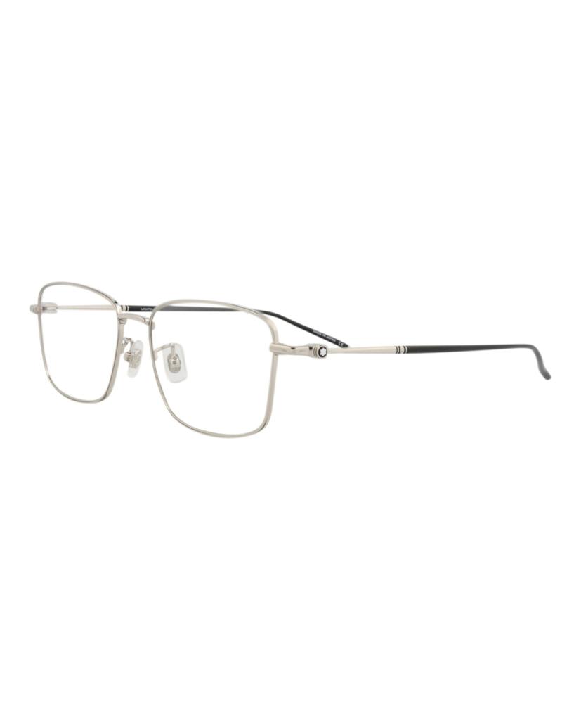 MontBlanc Square-Frame Metal Optical Frames