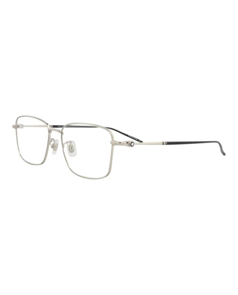 MontBlanc Square-Frame Metal Optical Frames 2