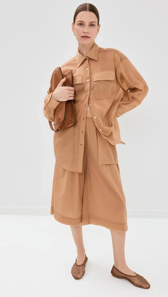 ROSETTA GETTY Oversized Cargo Shirt 4