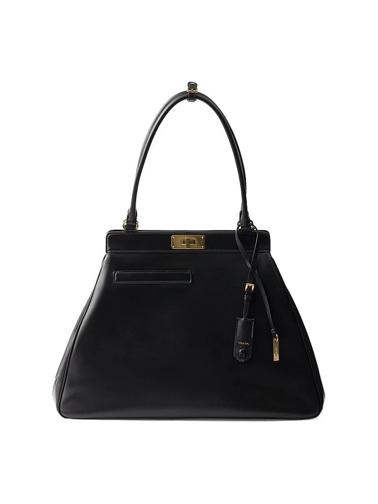 Prada Large Leather Tote Bag 1