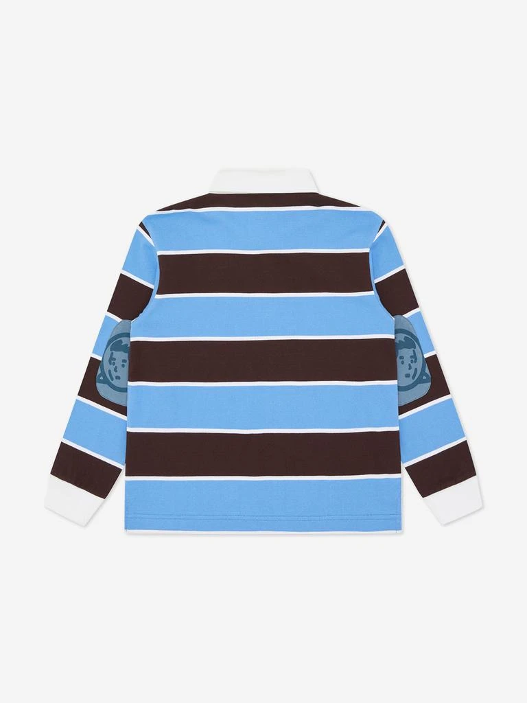 Billionaire Boys Club Billionaire Boys Club Boys Striped Rugby Shirt in Blue 2