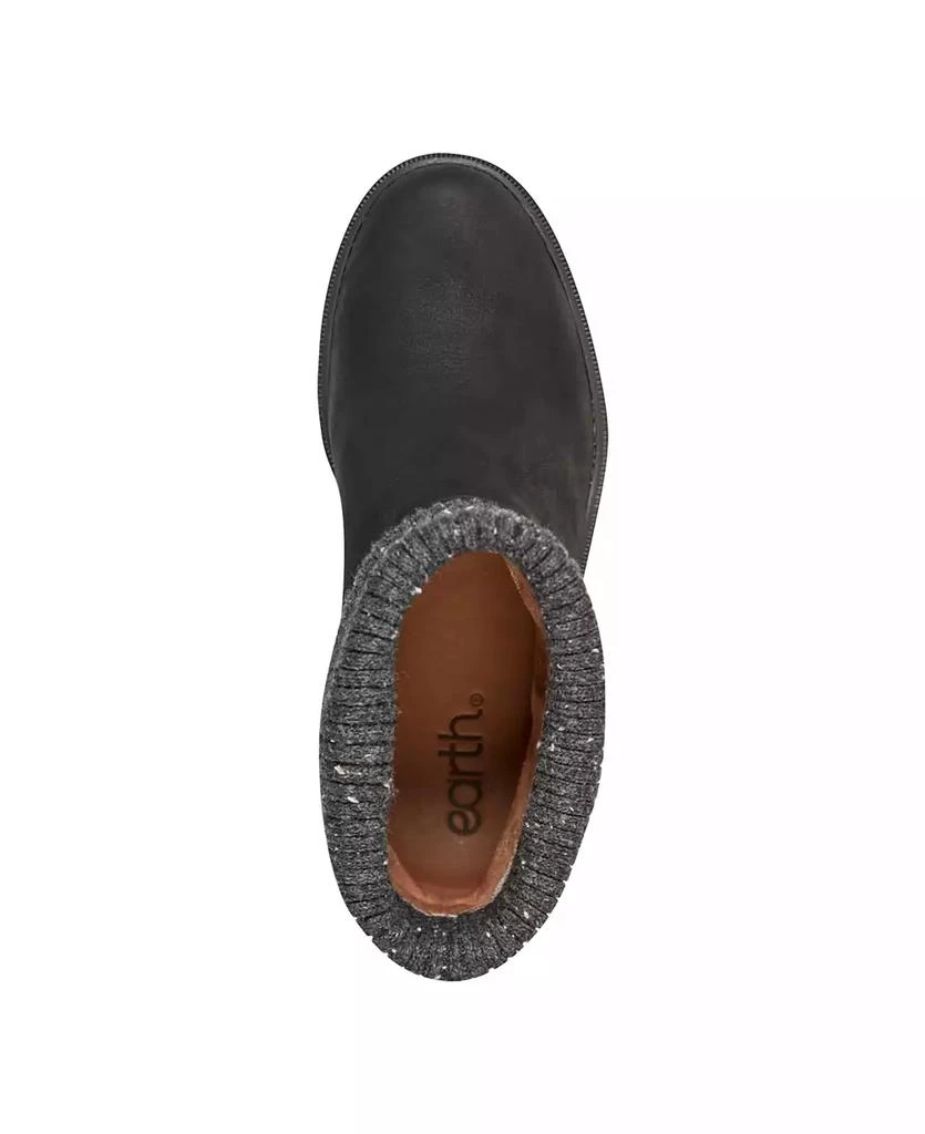 Earth Women's Gresa Cozy Waterproof Block Heel Booties 4