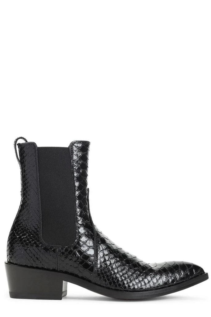 Tom Ford Tom Ford Embossed Slip-On Boots 1