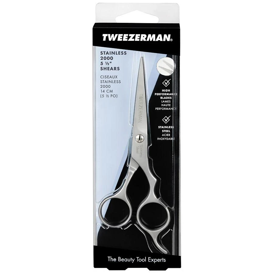 Tweezerman Stainless 2000 Shears 5 1/2" 4