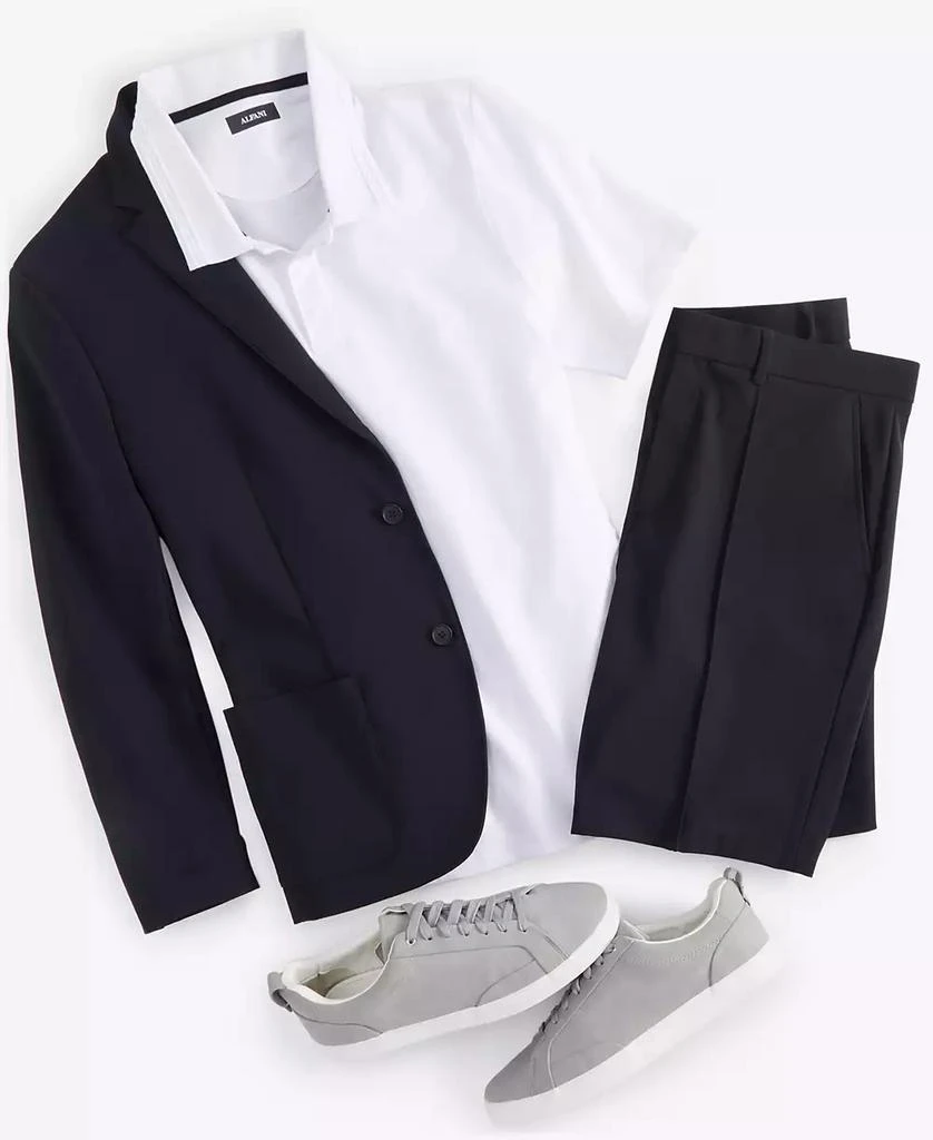 Alfani Men's Mercerized Polo Shirt, Blazer & Suit Shorts, Created for Macy's 3