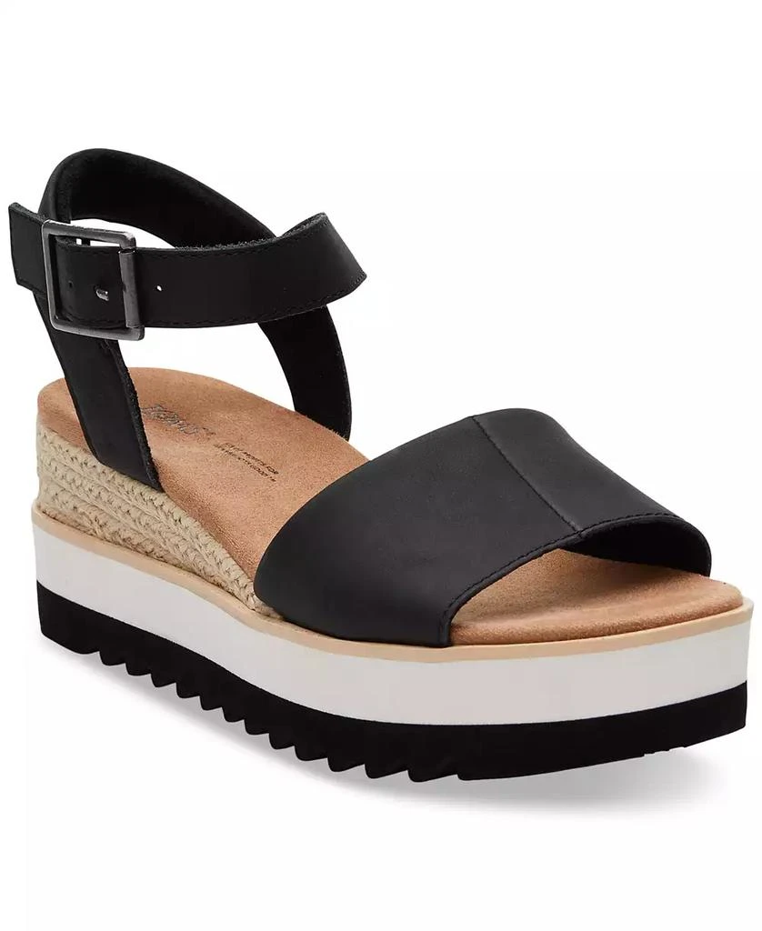 TOMS Women's Diana Platform Wedge Sandals 1