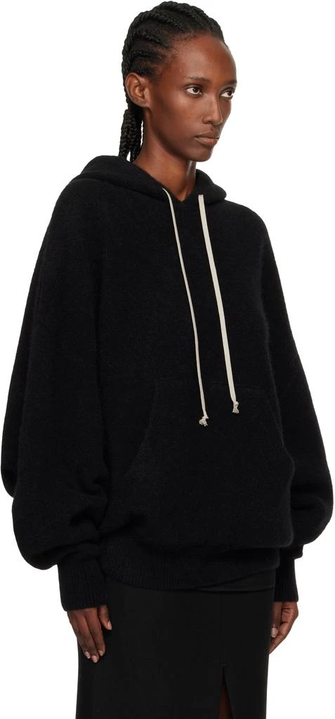 Rick Owens Black Concordians Hun Hoodie 2