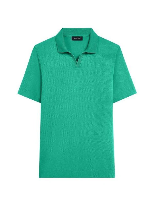 BUGATCHI Johnny Cotton-Blend Polo Shirt 4