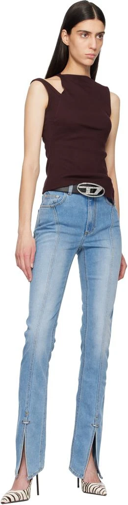 Diesel Black B-1dr Strass Belt 2