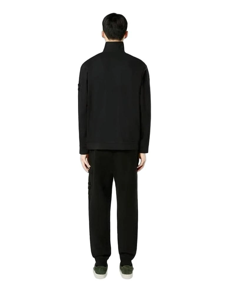 Stone Island Relaxed-Fit Cotton Jogger Pants with Logo Emblem 3